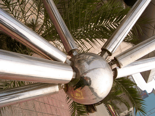 西城不锈钢螺栓球网架