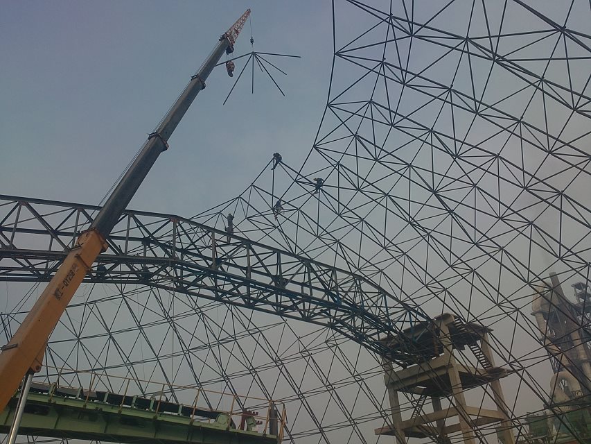 西城网架施工
